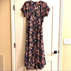 Bobeau wrap dress